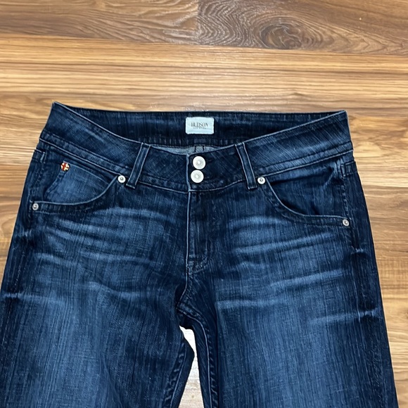 Hudson Signature Bootcut Women’s Blue Jeans Size 30 - Picture 3 of 10